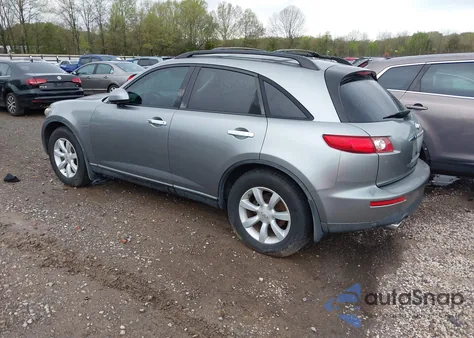 2005 Infiniti Fx35 из США, поврежденный, VIN JNRAS08W35X217371